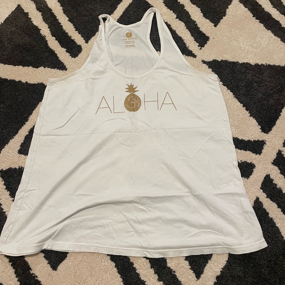Lily Lotus aloha tank